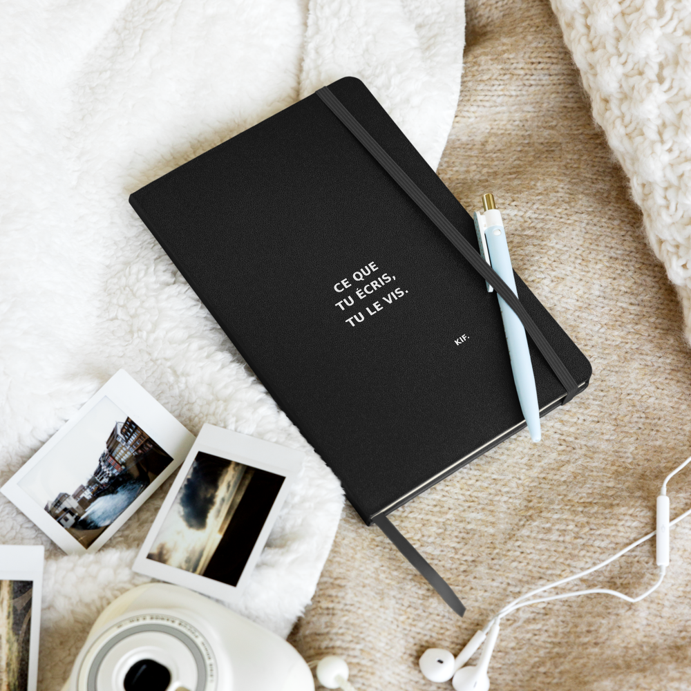 Carnet – CE QUE TU ÉCRIS, TU LE VIS.