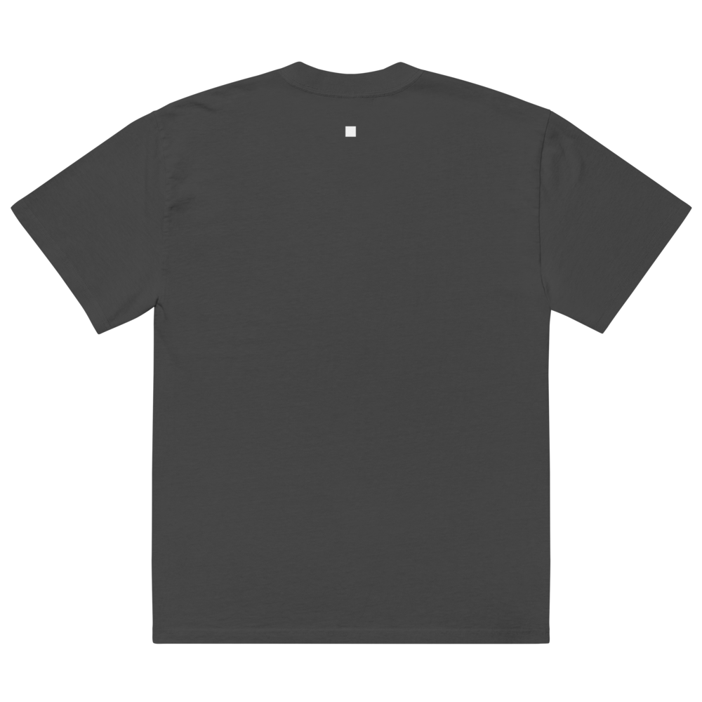 T-shirt unisexe KIF LA VIE. – coupe oversize délavée
