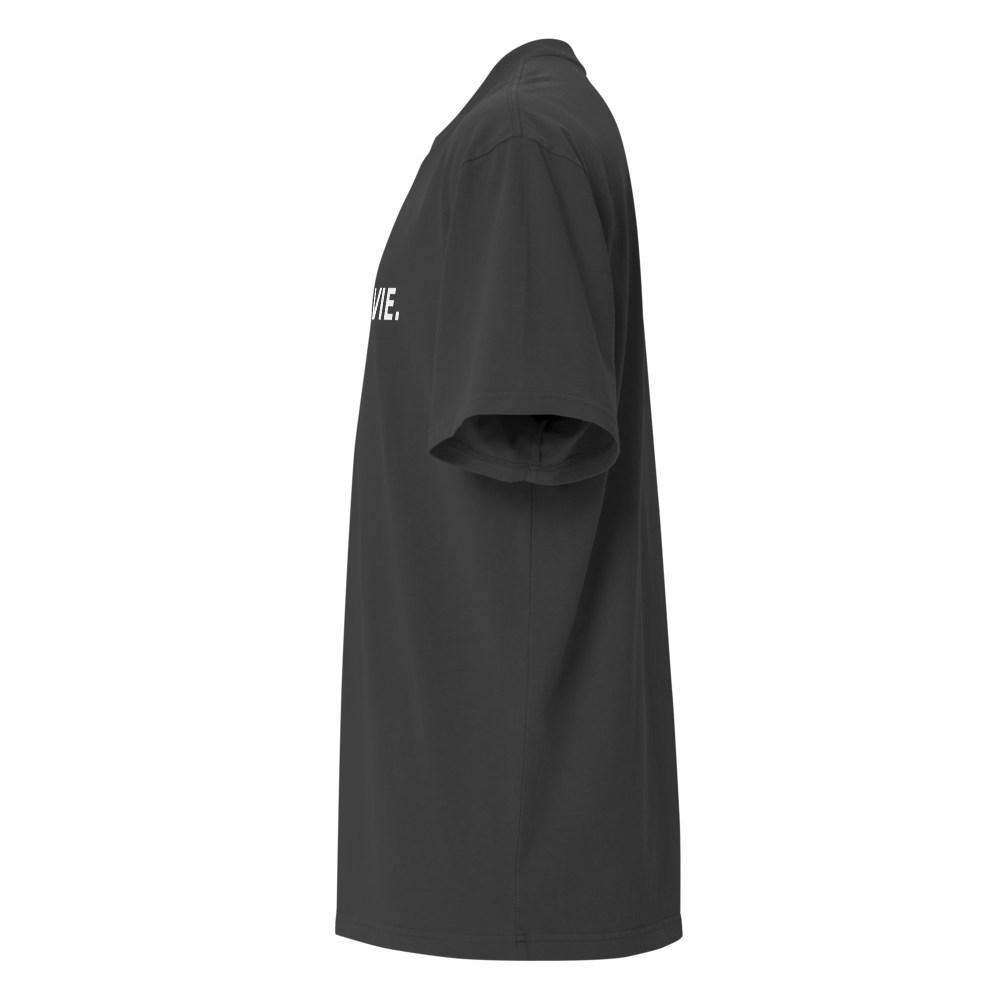 T-shirt unisexe KIF LA VIE. – coupe oversize délavée
