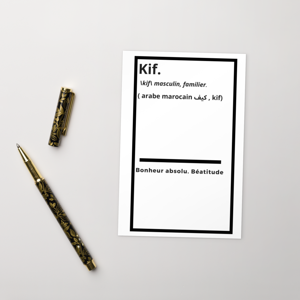 Carte Postale- KIF.