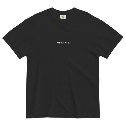 T-shirt KIF LA VIE. (version minimaliste)