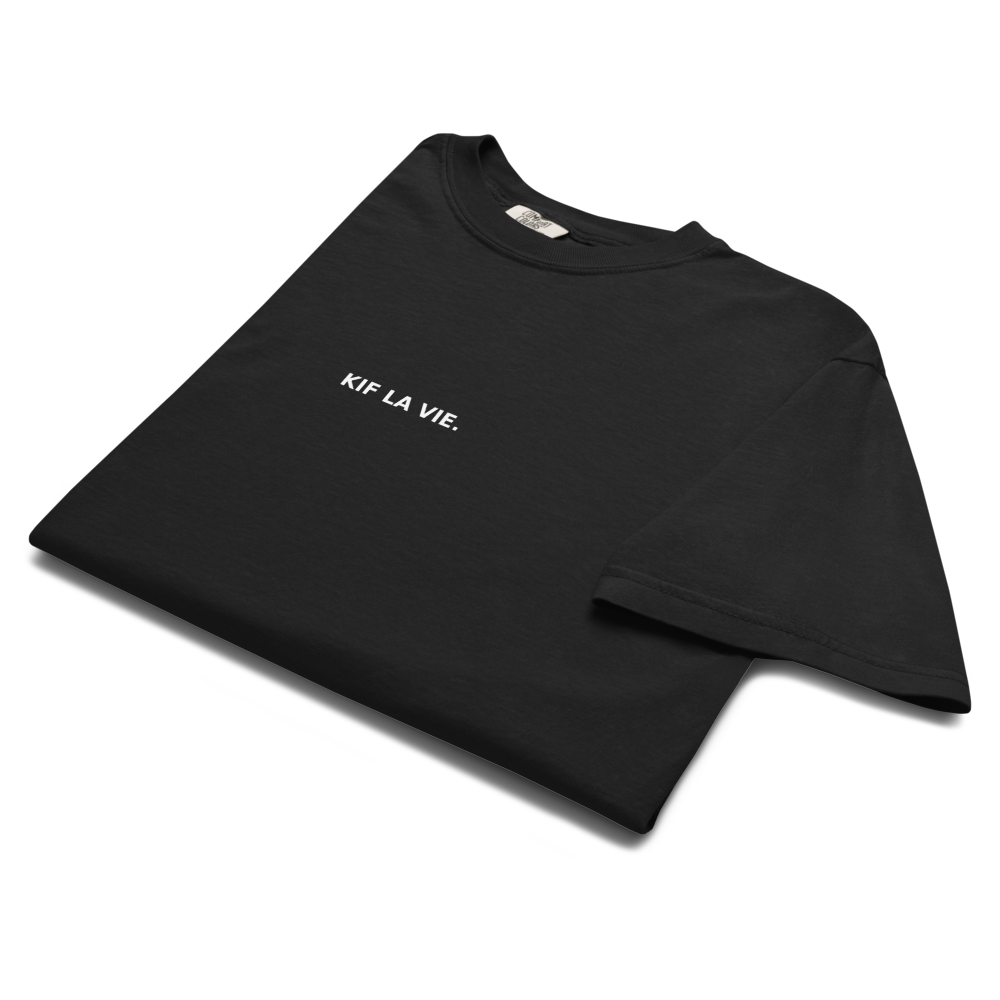 T-shirt KIF LA VIE. (version minimaliste)
