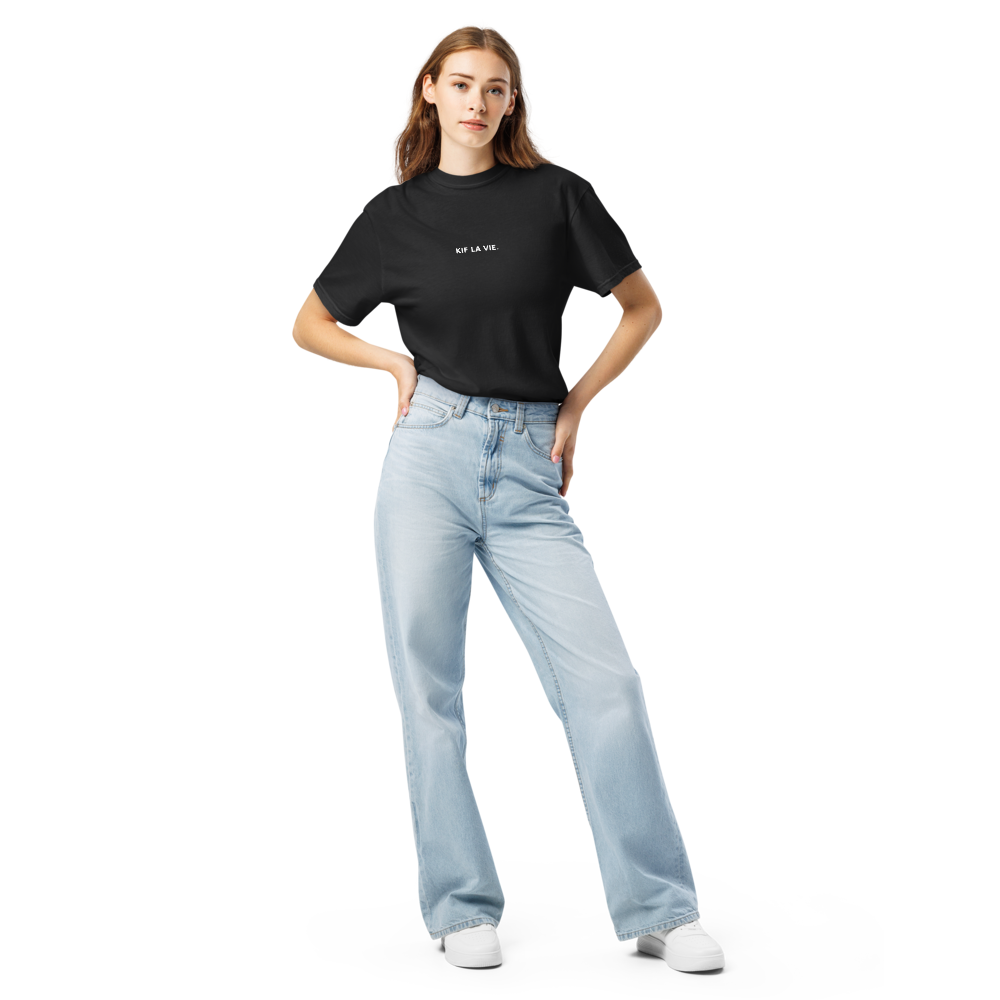 T-shirt KIF LA VIE. (version minimaliste)