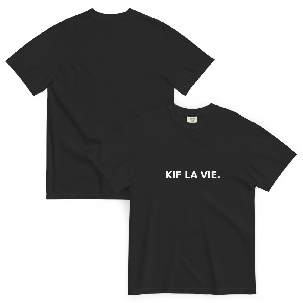 T-shirt unisexe- KIF LA VIE.