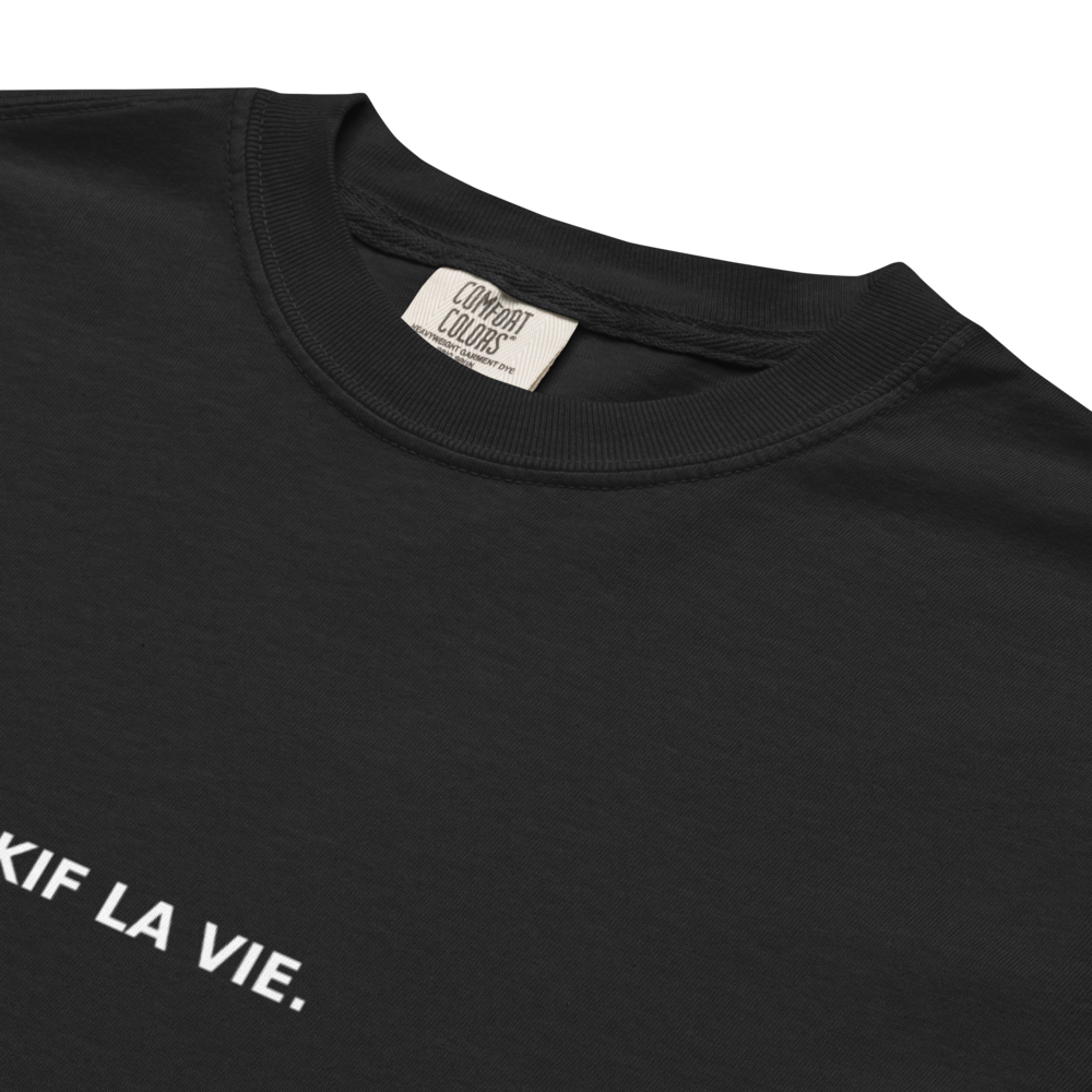 T-shirt KIF LA VIE. (version minimaliste)