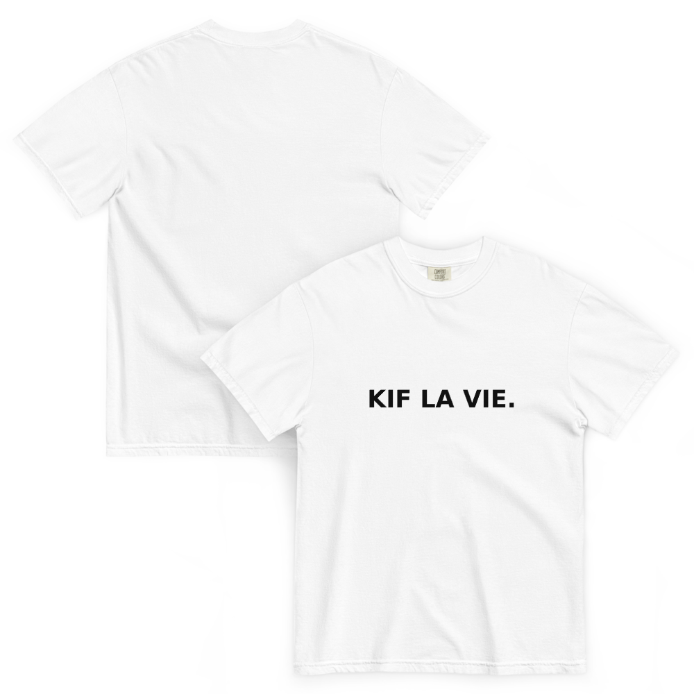 T-shirt unisexe KIF LA VIE.