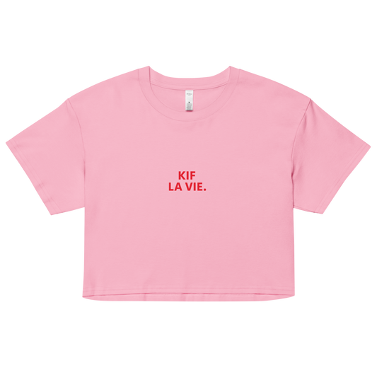 Crop top rose – KIF LA VIE.