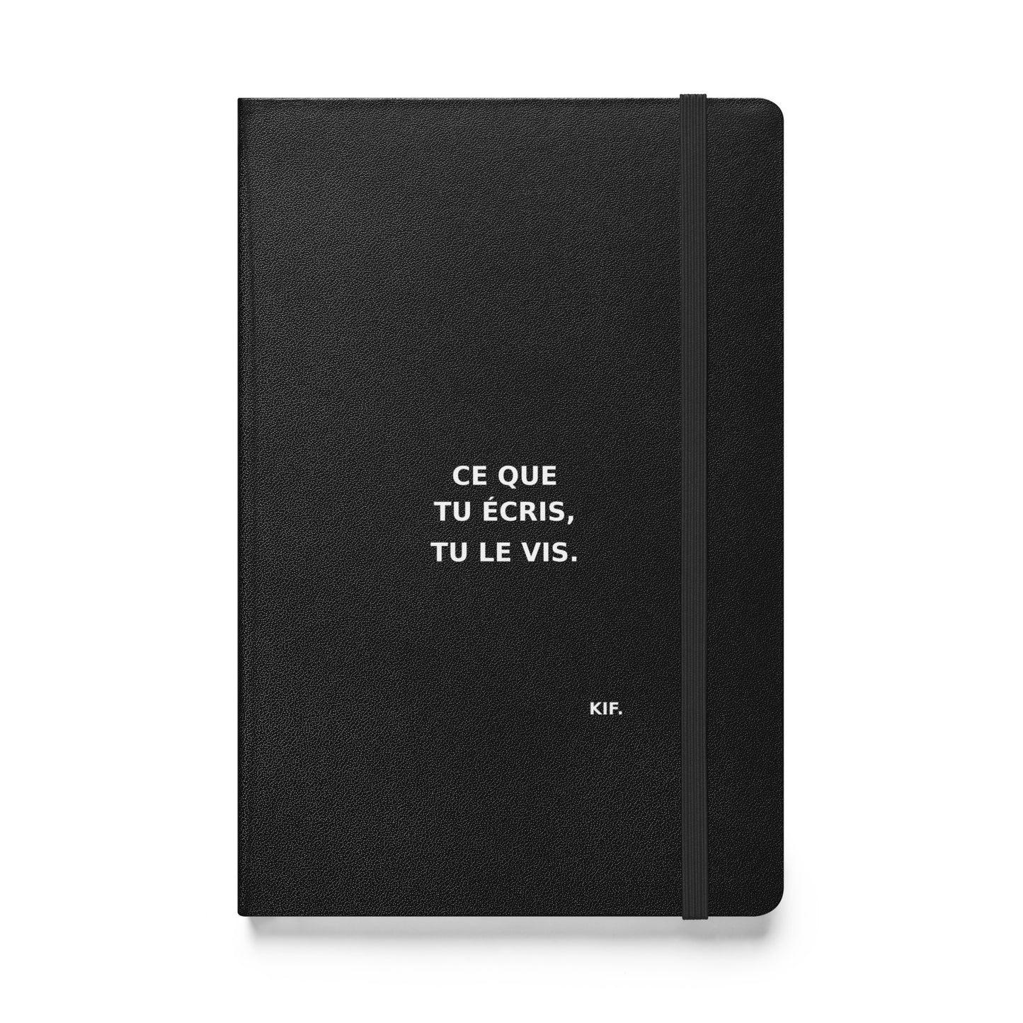 Carnet- CE QUE TU ÉCRIS, TU LE VIS.