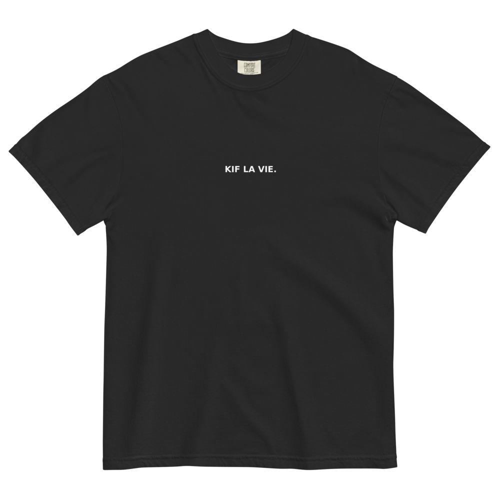 T-shirt KIF LA VIE. (version minimaliste)